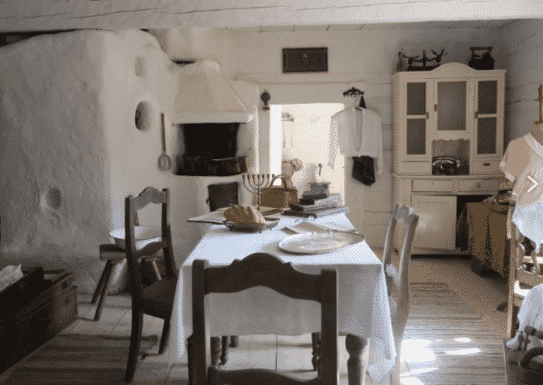 Inside of a Shtetl House