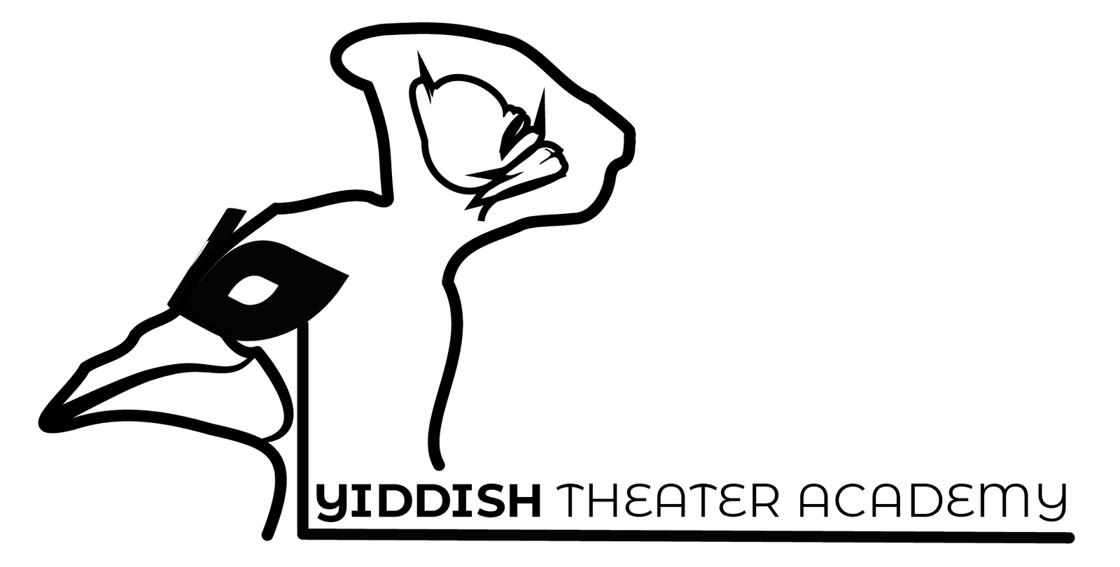 An image of the yiddish theater academy logo.