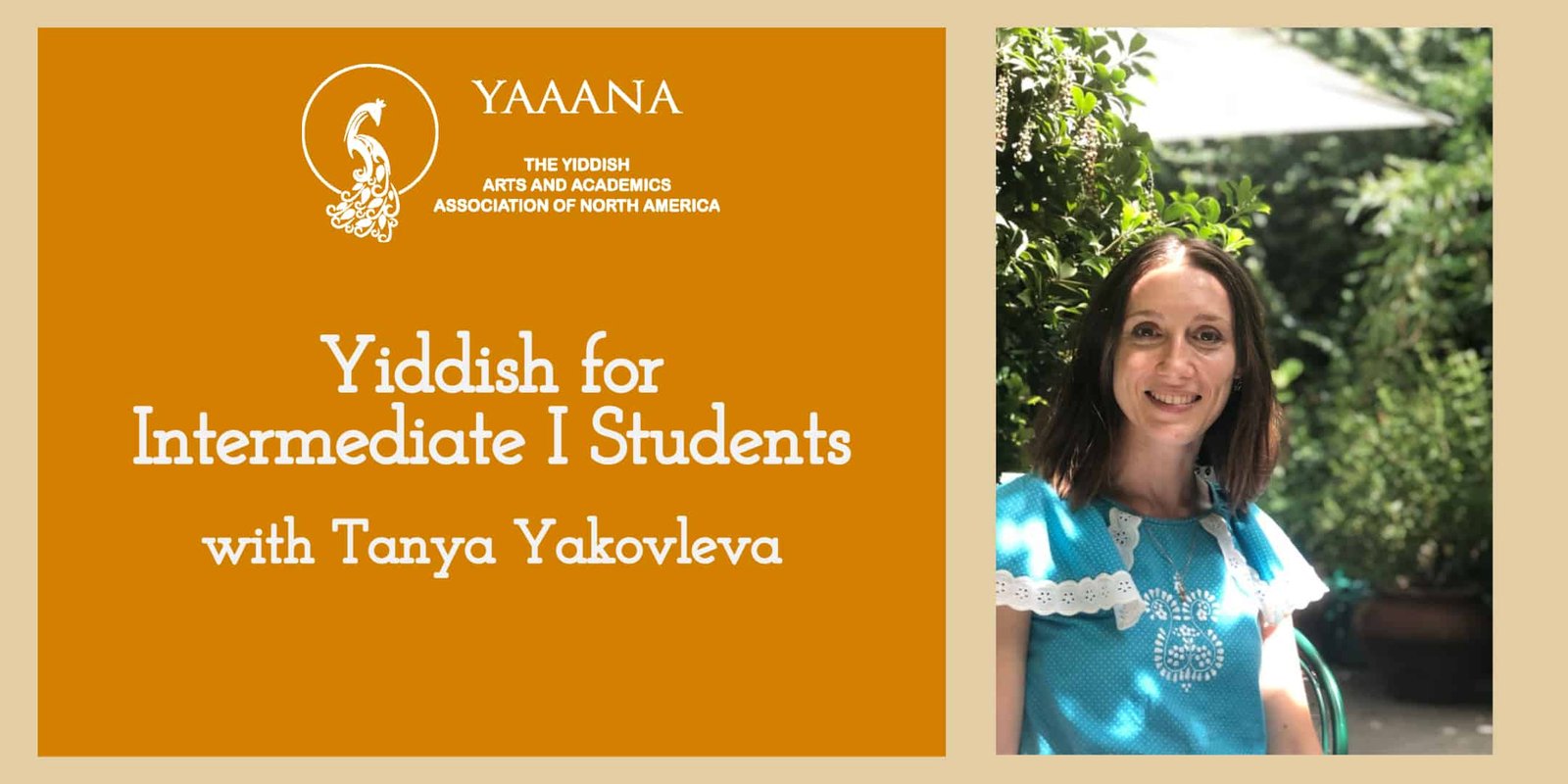 Yiddish for Intermediate Students