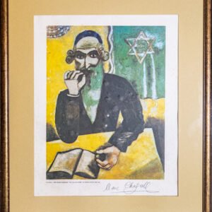 A painting of The Yellow Rabbi by Marc Chagall