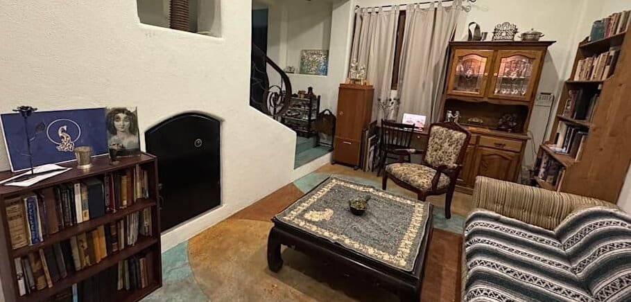 A picture of art historian Jennifer Stern and a representative painting of Rembrandt side by side